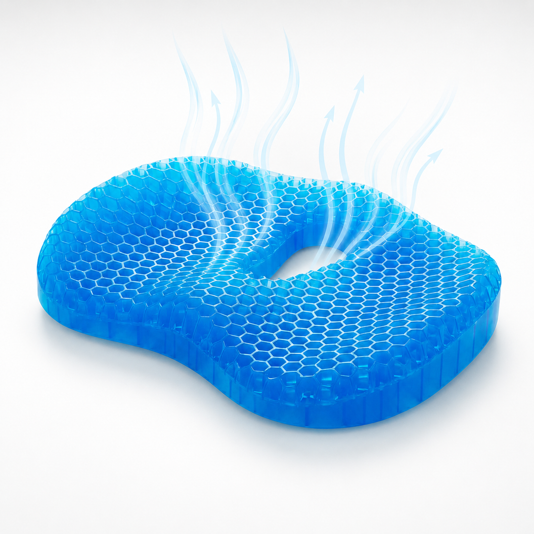 5. Keeps skin cool and dry (prevents moisture damage)